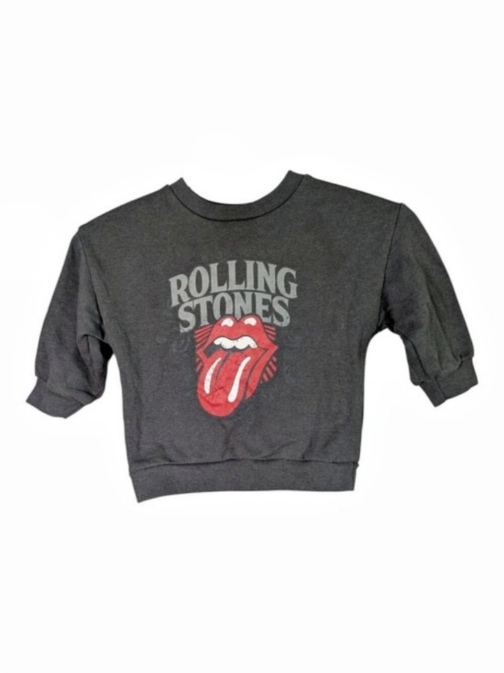 The Rolling Stones Toddler Crewneck Sweatshirt Gray Size 2T